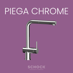 Grifería Schock Piega Cromado