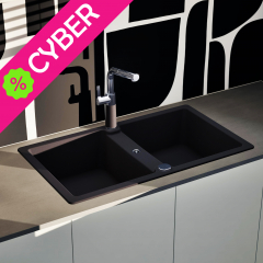 Lavaplatos Schock Typos N-200 Onyx