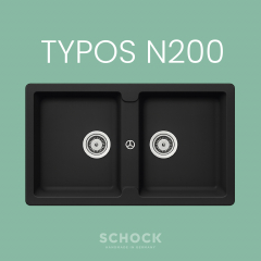 Lavaplatos Schock Typos N-200 Onyx
