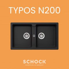 Lavaplatos Schock Typos N-200 Onyx
