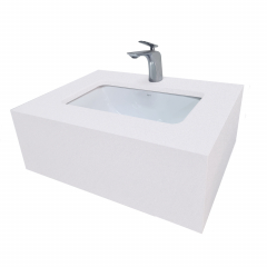 Lavamanos Zart C 80x47 White Storm 20 mm