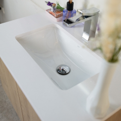 Lavamanos Zart S 80x47 Blanco Norte 20 mm