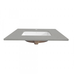 Lavamanos Zart S 80x47 Gris Expo 20 mm