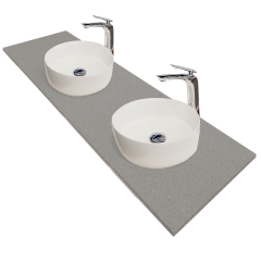 Lavamanos Zart UP D 140x50 Gris Expo 20 mm