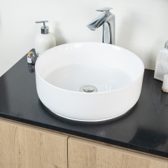 Lavamanos Zart UP S 70x47 Negro Tebas 20 mm