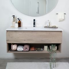 Lavamanos Zart S 120x47 Blanco Norte 20 mm