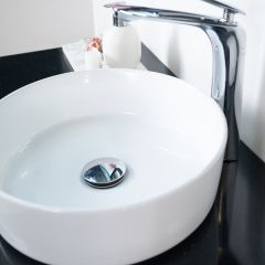 Lavamanos Zart UP S 60x47 Negro Tebas 20 mm